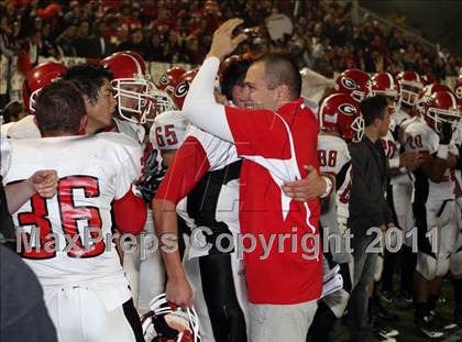 Thumbnail 2 in Garden Grove vs. Beckman (CIF SS Southern Division Final) photogallery.