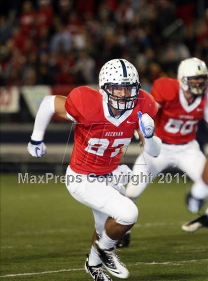 Thumbnail 3 in Garden Grove vs. Beckman (CIF SS Southern Division Final) photogallery.