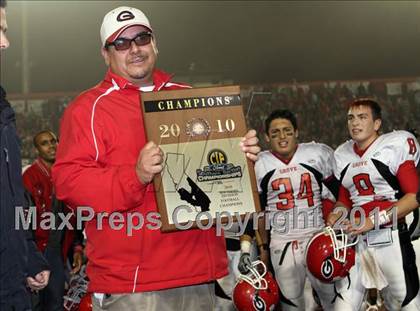 Thumbnail 1 in Garden Grove vs. Beckman (CIF SS Southern Division Final) photogallery.