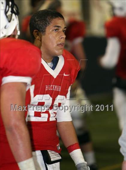 Thumbnail 3 in Garden Grove vs. Beckman (CIF SS Southern Division Final) photogallery.