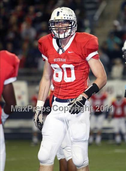 Thumbnail 3 in Garden Grove vs. Beckman (CIF SS Southern Division Final) photogallery.