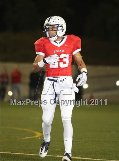 Thumbnail 1 in Garden Grove vs. Beckman (CIF SS Southern Division Final) photogallery.