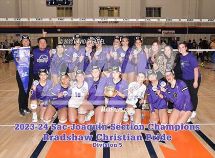 Thumbnail 3 in Bear River vs. Bradshaw Christian (CIF SJS D5 Final) photogallery.