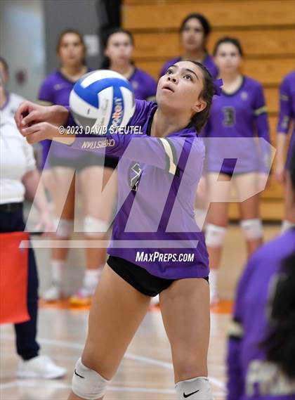 Thumbnail 2 in Bear River vs. Bradshaw Christian (CIF SJS D5 Final) photogallery.