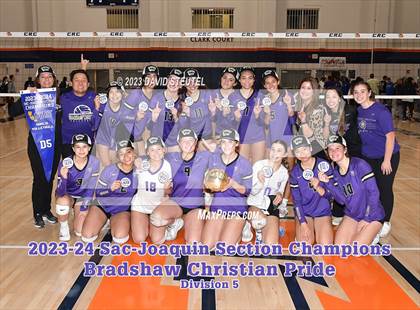 Thumbnail 1 in Bear River vs. Bradshaw Christian (CIF SJS D5 Final) photogallery.