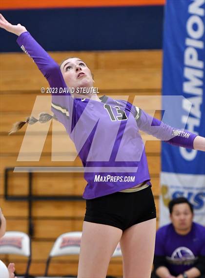 Thumbnail 2 in Bear River vs. Bradshaw Christian (CIF SJS D5 Final) photogallery.