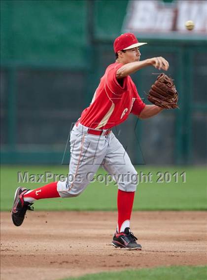 Thumbnail 1 in St. Mary's vs. Orange Lutheran photogallery.