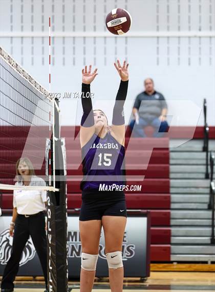 Thumbnail 1 in Jacksboro vs Graford (Poolville Summer Slam Tournament) photogallery.
