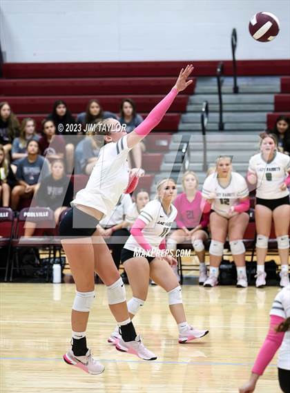 Thumbnail 2 in Jacksboro vs Graford (Poolville Summer Slam Tournament) photogallery.