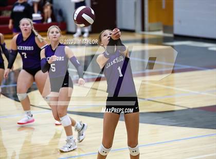 Thumbnail 3 in Jacksboro vs Graford (Poolville Summer Slam Tournament) photogallery.