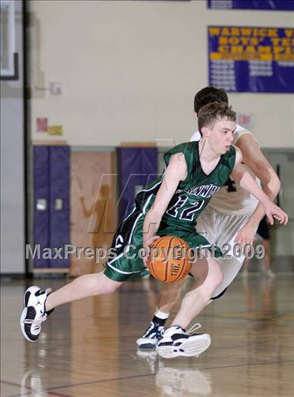 Thumbnail 1 in Burke Catholic vs. Cornwall (Warwick Valley Coaches vs. Cancer Tip-Off Classic) photogallery.