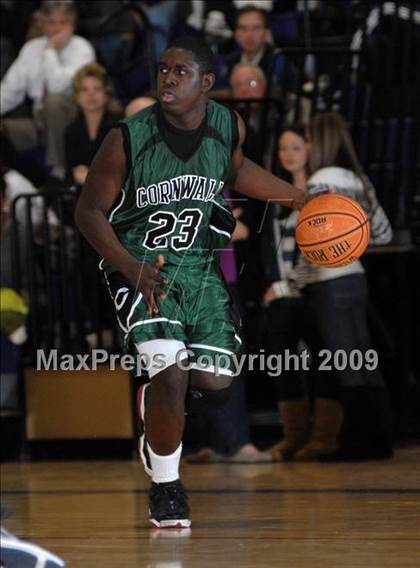 Thumbnail 3 in Burke Catholic vs. Cornwall (Warwick Valley Coaches vs. Cancer Tip-Off Classic) photogallery.