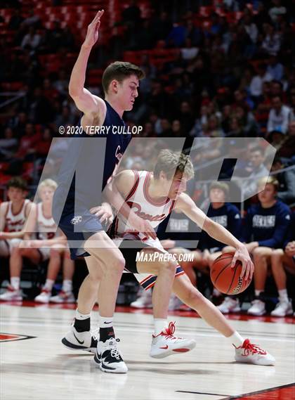 Thumbnail 1 in Woods Cross vs. Springville (UHSAA 5A Semifinal) photogallery.