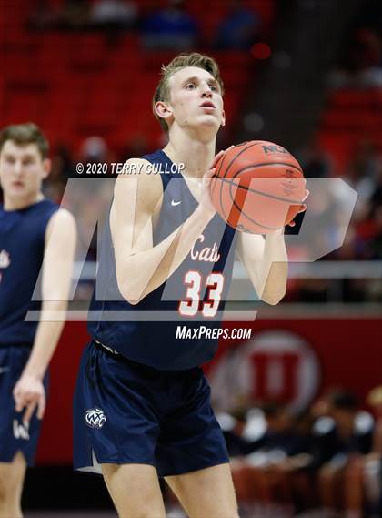 Thumbnail 1 in Woods Cross vs. Springville (UHSAA 5A Semifinal) photogallery.