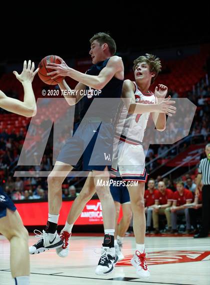 Thumbnail 3 in Woods Cross vs. Springville (UHSAA 5A Semifinal) photogallery.