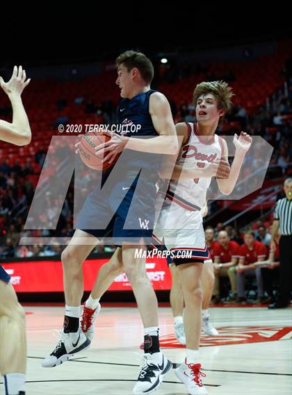 Thumbnail 1 in Woods Cross vs. Springville (UHSAA 5A Semifinal) photogallery.