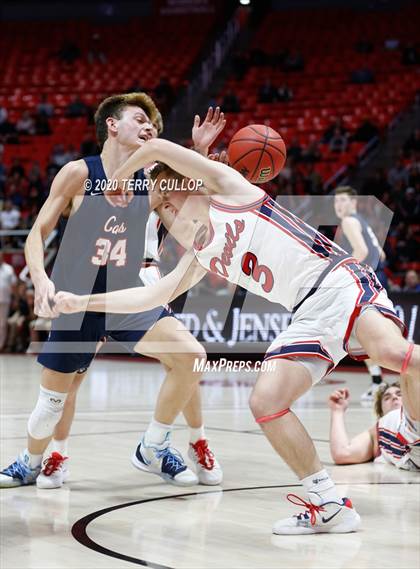 Thumbnail 3 in Woods Cross vs. Springville (UHSAA 5A Semifinal) photogallery.
