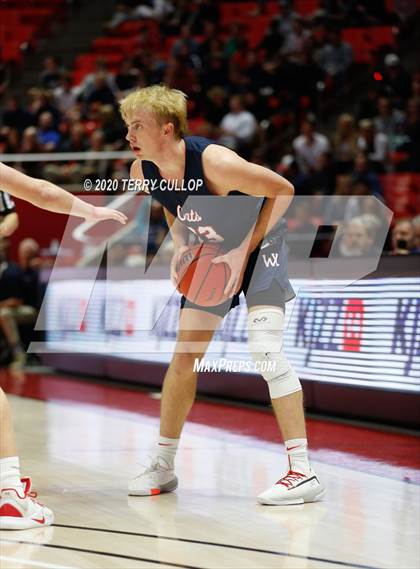Thumbnail 2 in Woods Cross vs. Springville (UHSAA 5A Semifinal) photogallery.