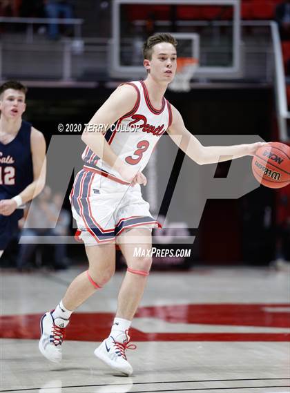 Thumbnail 3 in Woods Cross vs. Springville (UHSAA 5A Semifinal) photogallery.