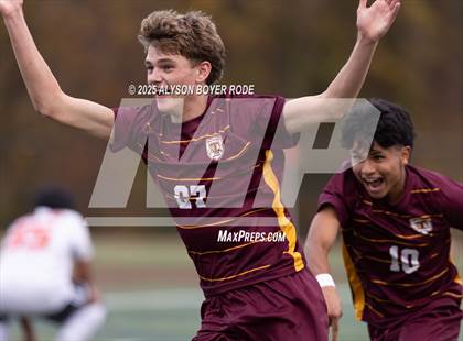 Thumbnail 2 in Thomas Jefferson Classical Academy vs. Falls Lake (NCHSAA 1A State Championship) photogallery.