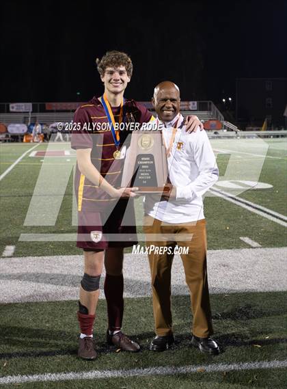 Thumbnail 1 in Thomas Jefferson Classical Academy vs. Falls Lake (NCHSAA 1A State Championship) photogallery.