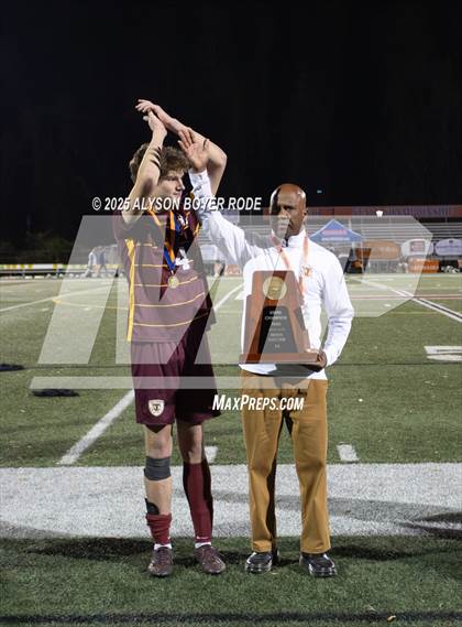 Thumbnail 2 in Thomas Jefferson Classical Academy vs. Falls Lake (NCHSAA 1A State Championship) photogallery.