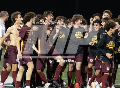 Thumbnail 2 in Thomas Jefferson Classical Academy vs. Falls Lake (NCHSAA 1A State Championship) photogallery.