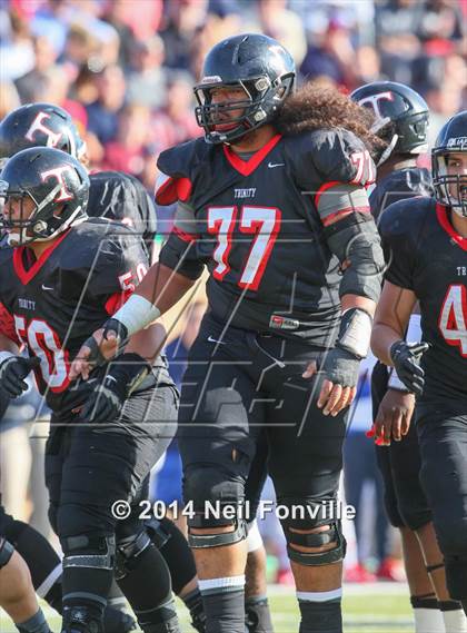 Thumbnail 2 in Allen vs. Trinity (UIL 6A D1 Quarterfinal) photogallery.
