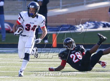 Thumbnail 2 in Allen vs. Trinity (UIL 6A D1 Quarterfinal) photogallery.