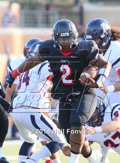 Thumbnail 2 in Allen vs. Trinity (UIL 6A D1 Quarterfinal) photogallery.
