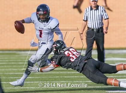 Thumbnail 3 in Allen vs. Trinity (UIL 6A D1 Quarterfinal) photogallery.