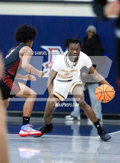 Thumbnail 1 in Village Christian vs King/Drew (20th Annual Rose City Round Ball Classic) photogallery.