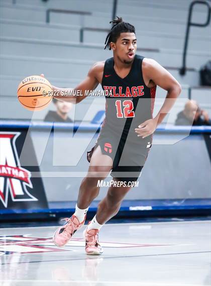 Thumbnail 1 in Village Christian vs King/Drew (20th Annual Rose City Round Ball Classic) photogallery.