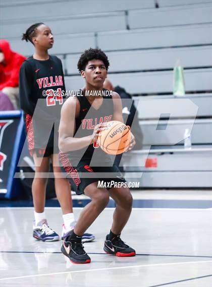 Thumbnail 3 in Village Christian vs King/Drew (20th Annual Rose City Round Ball Classic) photogallery.