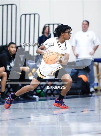 Thumbnail 1 in Village Christian vs King/Drew (20th Annual Rose City Round Ball Classic) photogallery.