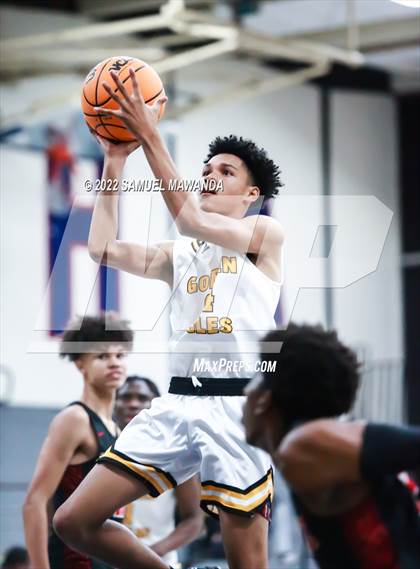 Thumbnail 1 in Village Christian vs King/Drew (20th Annual Rose City Round Ball Classic) photogallery.