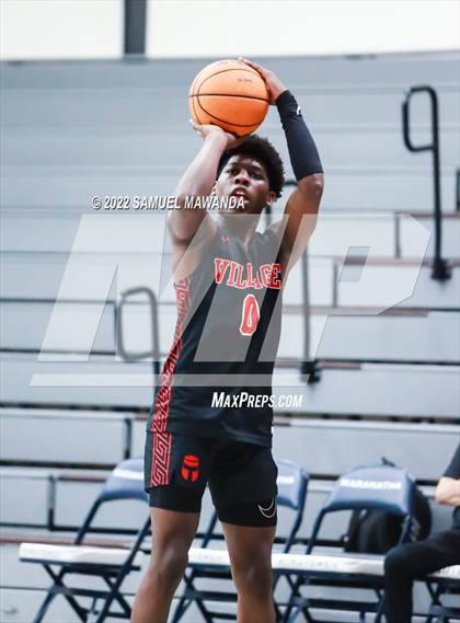 Thumbnail 1 in Village Christian vs King/Drew (20th Annual Rose City Round Ball Classic) photogallery.