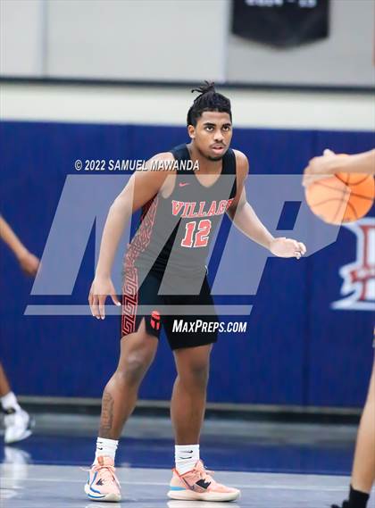 Thumbnail 1 in Village Christian vs King/Drew (20th Annual Rose City Round Ball Classic) photogallery.