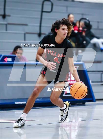 Thumbnail 3 in Village Christian vs King/Drew (20th Annual Rose City Round Ball Classic) photogallery.