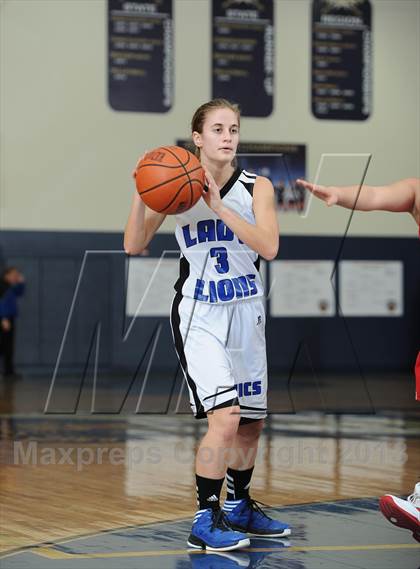 Thumbnail 2 in St. John's Christian Academy vs. James Island Christian photogallery.