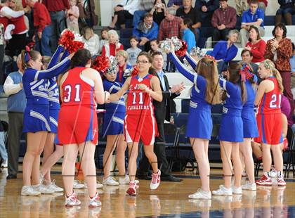 Thumbnail 3 in St. John's Christian Academy vs. James Island Christian photogallery.