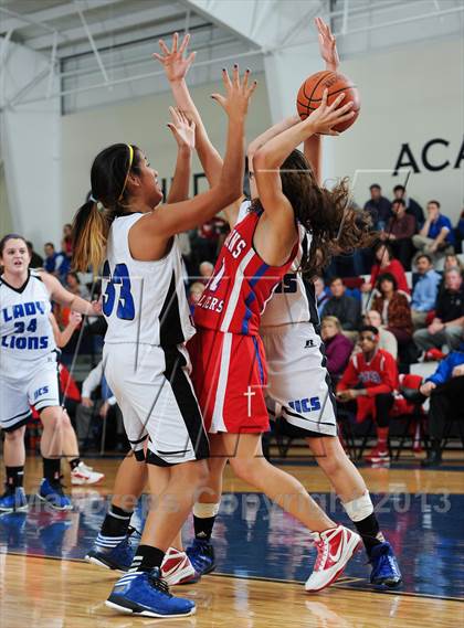Thumbnail 1 in St. John's Christian Academy vs. James Island Christian photogallery.
