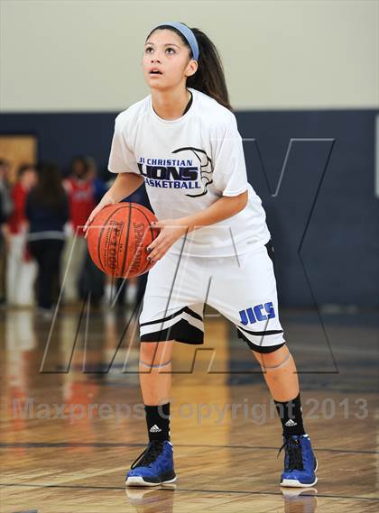 Thumbnail 1 in St. John's Christian Academy vs. James Island Christian photogallery.