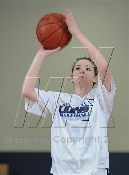 Thumbnail 2 in St. John's Christian Academy vs. James Island Christian photogallery.