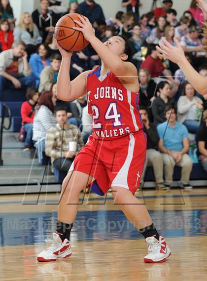 Thumbnail 1 in St. John's Christian Academy vs. James Island Christian photogallery.