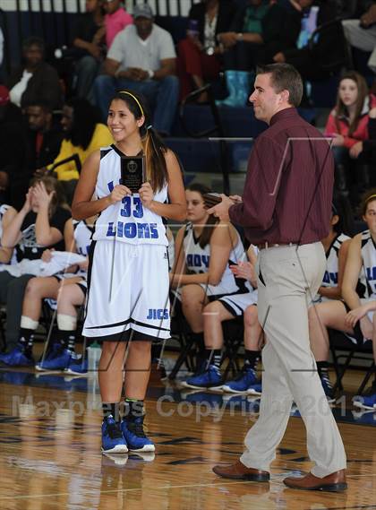 Thumbnail 2 in St. John's Christian Academy vs. James Island Christian photogallery.