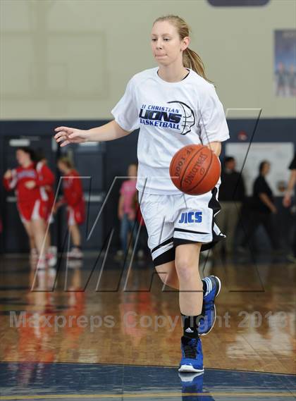 Thumbnail 2 in St. John's Christian Academy vs. James Island Christian photogallery.