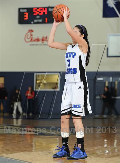 Thumbnail 3 in St. John's Christian Academy vs. James Island Christian photogallery.