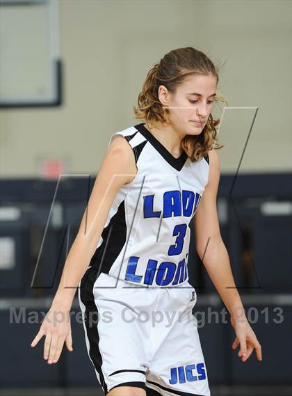 Thumbnail 3 in St. John's Christian Academy vs. James Island Christian photogallery.