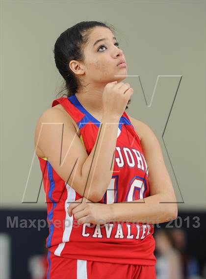 Thumbnail 2 in St. John's Christian Academy vs. James Island Christian photogallery.